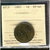 Image 1 : Nfld 1885 1¢ ICCS EF40.
