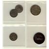 Image 1 : Nfld 1888 1¢, 1873 10¢, 1888, 1903 & 1876H 20¢.  Lot of 5 coins all Fine to VF with issues, cleaning