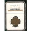 Image 1 : Nfld 1909 1¢ NGC AU58BN.