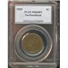 Image 1 : Nfld 1929 1¢ PCGS MS64BN.