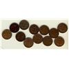 Image 1 : Nfld 1938 1¢, 1940(4), 1942(2), 1944c(3) & 1947c(2).   Lot of 12 coins all EF+ or better.  Should be