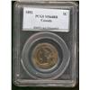 Image 1 : 1892 1¢ PCGS MS64RB.  Sharp with lustre.