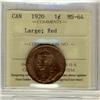 Image 1 : 1920 1¢ Lg ICCS MS64RD.