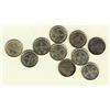 Image 1 : Nfld 1908 5¢, 1917c(2), 1919c & 1929(6).  Lot of 5 coins all VF+ or better, with lustre.  Lot should