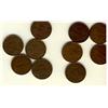 Image 1 : 1925 1¢.  Lot of 10 coins Fine to VF.