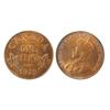 Image 1 : 1928 1¢ ICCS MS65RD.  Gem 90% red with full lustre.
