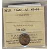 Image 1 : Nfld 1941c  5¢ ICCS MS65.