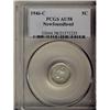 Image 1 : Nfld 1946c 5¢ PCGS AU58.  Key issue.