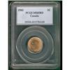 Image 1 : 1941 1¢ PCGS MS65RD.