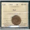 Image 1 : 1944 1¢ ICCS MS64RD.