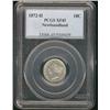 Image 1 : Nfld 1872H 10¢ PCGS XF45.  Nice white example.