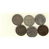 Image 1 : Nfld 1888(2) 10¢, 1890(2), 1894 & 1896 10¢.  Lot of 6 coins Fine or better.  All with minor issues. 