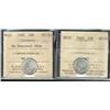 Image 1 : Nfld 1940 10¢ AU55 & 1940 Re-eng AU50.  Lot of 2 coins both ICCS.