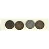 Image 1 : Nfld 1872H 20¢, 1873(2) & 1876H.  Lot of 4 coins all VF or better.