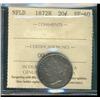 Image 1 : Nfld 1872H 20¢ ICCS EF40.