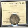 Image 1 : Nfld 1873 20¢ ICCS VF20.