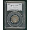 Image 1 : Nfld 1873 20¢ PCGS XF45.