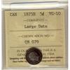 Image 1 : 1875H 5¢ Large 5 ICCS VG10.
