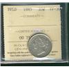 Image 1 : Nfld 1885 20¢ ICCS VF30.  Key example.