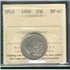 Image 1 : Nfld 1888 20¢ ICCS EF40.