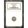 Image 1 : 1900 5¢ Round 0 NGC AU55.