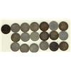 Image 1 : Nfld 1899 20¢.  Includes Lg 99, & Hooked 9's(12) along with 1900(6).  Lot of 19 coins all VG to VF. 