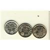 Image 1 : 1901, 1910 Ptd Lvs & 1917 5¢.  Lot of 3 BU examples.  Should be viewed.
