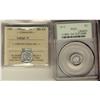 Image 1 : 1902H Lg H & 1913 5¢ MS63.  Lot of 2 coins ICCS and PCGS graded respectively.  All in old holders.