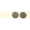 Image 1 : 1909 5¢ Ptd Lvs & 1910 Rd Lvs.  Lot of 2 coins both EF to AU.