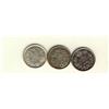Image 1 : 1909 5¢ Ptd Lvs, 1910 Rd Lvs & 1915.  Lot of 3 better examples all VF+ to EF.