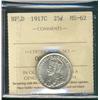 Image 1 : Nfld 1917c 25¢ ICCS MS62.  Lustrous white issue.