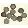 Image 1 : Nfld 1870 50¢, 1872H, 1873, 1874, 1876H, 1880, 1881, 1882H, 1885 & 1888.  Lot of 10 coins all Good t