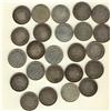 Image 1 : Nfld 1870(10) 50¢, 1872H(2), 1873, 1874(8), 1880(2) & 1881.  Lot of 24 coins all Good to VG.  Should