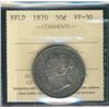 Image 1 : Nfld 1870 50¢ ICCS VF30.