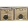 Image 1 : 1925 & 1926 Far ICCS VF20.  Lot of 2 coins.