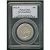 Image 1 : Nfld 1872H 50¢ PCGS EF45.   Light grey with underlying lustre.