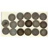 Image 1 : Nfld 1874(5), 1882H(10) & 1880(2) 50¢.  Lot of 17 coins all VG or better.  Should be viewed.