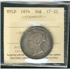 Image 1 : Nfld 1874 50¢ ICCS VF20.