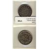 Image 1 : Nfld 1876H 50¢.  Lot of 2 coins F+ to VF+.  Should be viewed.