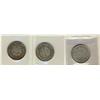 Image 1 : Nfld 1876H, 1881 & 1885 50¢.  Lot of 3 coins all Fine+ or better.  Should be viewed.