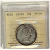 Image 1 : Nfld 1876H 50¢ ICCS VF20.
