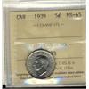 Image 1 : 1939 5¢ ICCS MS65.