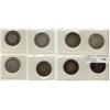 Image 1 : Nfld 1882H, 1894 50¢, 1896, 1898(3) 3 types, 1899 N9's & 1900.  Lot of 8 coins all VF or better.  Sh