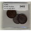 Image 1 : 1858, 1874H & 1882H 10¢.  Lot of 3 coins all F+ to VF.