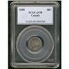 Image 1 : 1858 10¢ PCGS AU58.  Intense autumn shades with lustre.