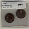 Image 1 : 1870 Wd 0 & 1892 10¢.  Lot of 2 coins average VF in grade.
