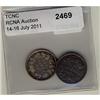 Image 1 : 1870 10¢ Wide and Narrow 0.  Lot of 2 coins, VF to VF+.