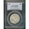 Image 1 : Nfld 1909 50¢ PCGS MS62.  Very light tones with strong lustre.