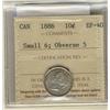 Image 1 : 1886 10¢ Sml 6 Obv 5 ICCS EF40.