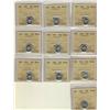 Image 1 : 1946 10¢ ICCS MS64.  Lot of 10 coins.